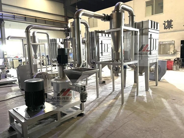 leaf powder mill machine grinder  (3)(001)